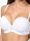 Double Extra Pizzo CORTECCIA Strapless Σουτιέν με Ελαφριά Ενίσχυση