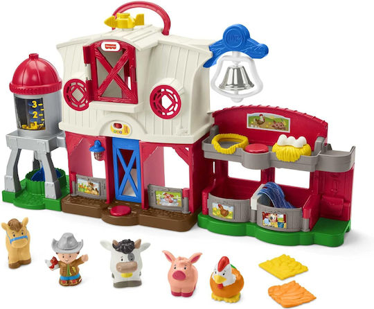 Fisher Price Ζωάκι Little People Caring For Animal Farm με Μουσική και Ήχους για 12+ Μηνών