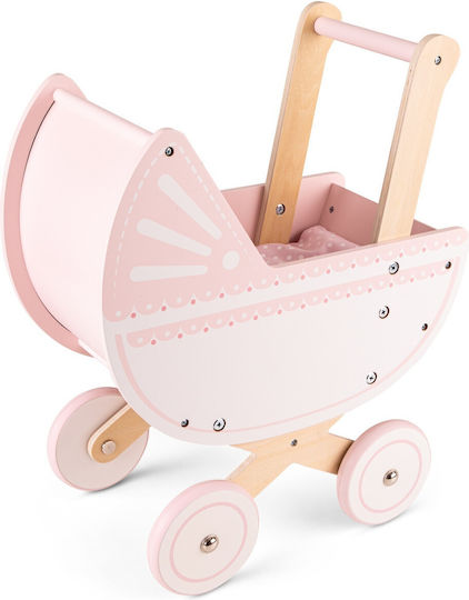 New Classic Toys Puppenwagen aus Holz 1Stück