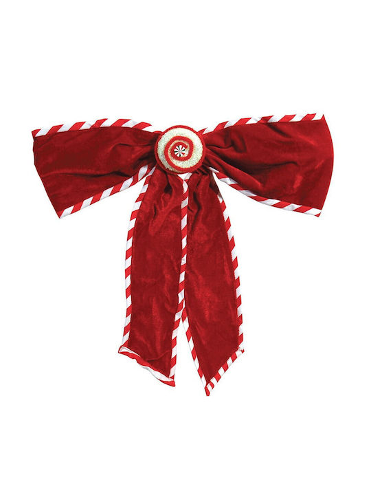 Lianos Christmas Figure Bow Red Height 48cm 6pcs