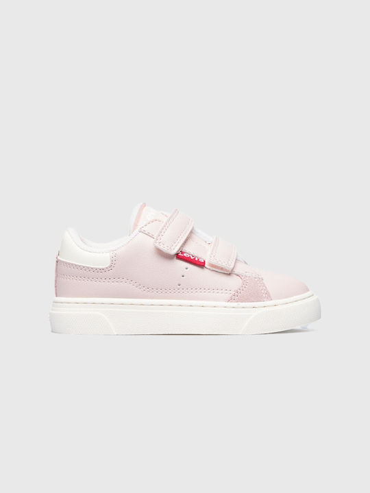 Levi's Παιδικά Sneakers Mini με Σκρατς Ροζ
