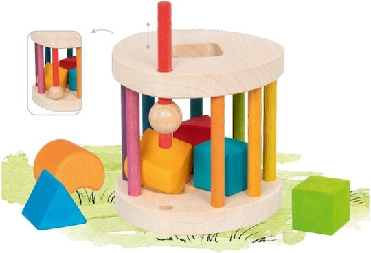 Goki Παιχνίδι Ταξινόμησης Σχημάτων Sort Box από Ξύλο για 12+ Μηνών