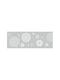 Heyda Christmas for Window with Design Νιφάδων