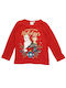 Disney Children's Blouse Long Sleeve red