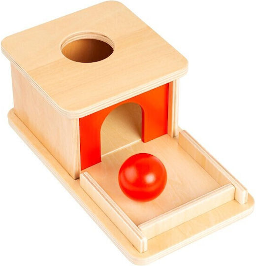 Educo Baby Toy Box With Ball made of Wood for 7++ Months