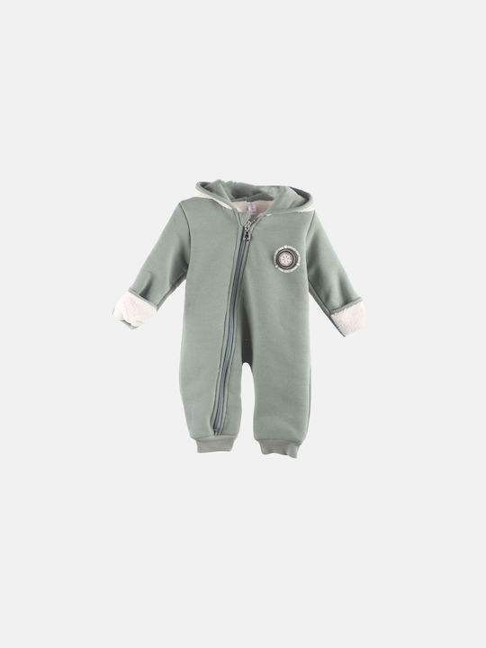 Joyce Baby Bodysuit Set for Outing khaki