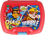 Paw Patrol Kids Set Lunch Plastic Box Blue L8.5xW4cm