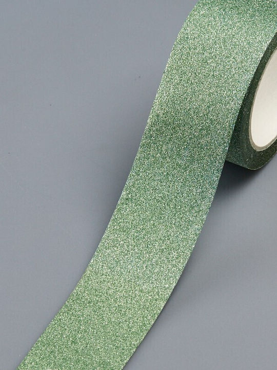 Nuova Vita Christmas Ribbon Green 914x3cm 1pc