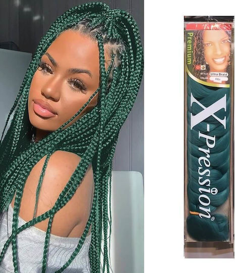 X-Pression Extensie în Verde Culoare 208cm