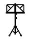 Yamaha Replacement Stand for Keyboard PSR200 / 300 Αναλόγιο για Πλήκτρα X-VL020400