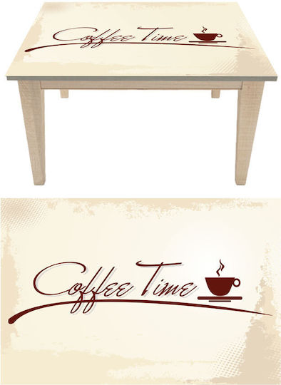 Декоративно Стикер Таблица Coffee Time 1бр 60x85бр Autokolitakia