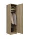 SON KPL Μονόφυλλη Ντουλάπα Oak 50x50x180cm