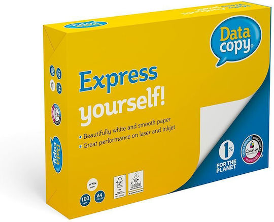 Data Copy Hârtie de Imprimare A4 100gr/m² 1x500 foi