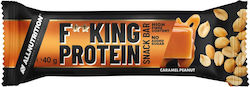 AllNutrition Kekse Protein F**king Mit Topping & Füllung Karamell und Erdnüsse 1Stück 40gr
