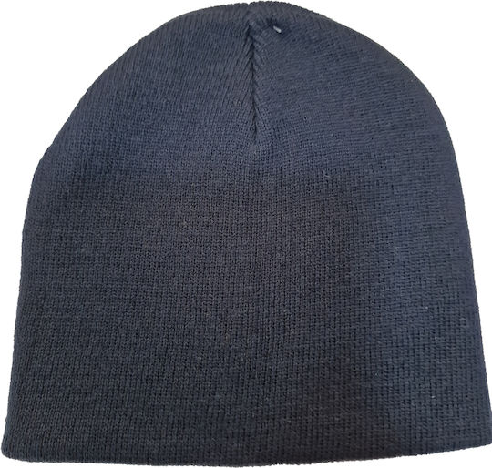 Beanie Unisex Beanie Knitted in Blue color