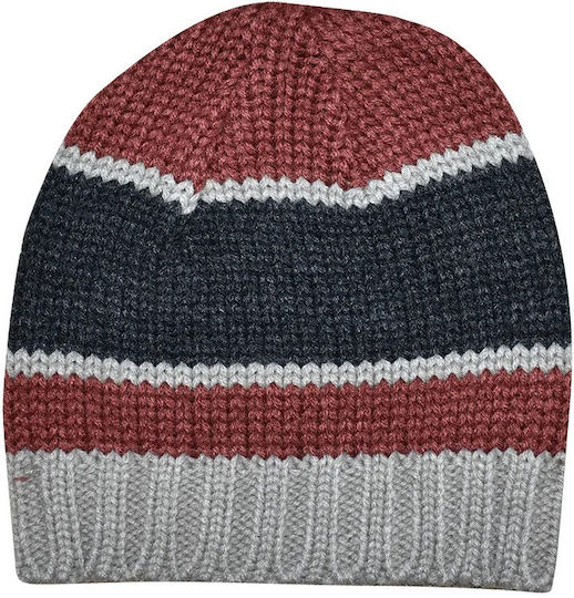 Beanie Unisex Σκούφος Πλεκτός σε Καφέ χρώμα