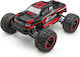 BlackZon Teleghidat Mașină Monster Truck 4WD Roșu