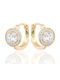 ecarla Earrings Gold Plated