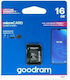 GoodRAM microSDHC 16GB UHS-I με αντάπτορα