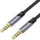 Vention 3.5mm Jack Cable TRRS 3.5mm Male - 3.5mm Male Gray 1m BAQHF