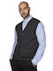 Vera Men's Cardigan with Buttons Gray