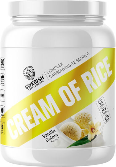 Swedish Supplements Cream of Rice Besondere Nahrungsergänzungsmittel 1000gr Vanille Eiscreme