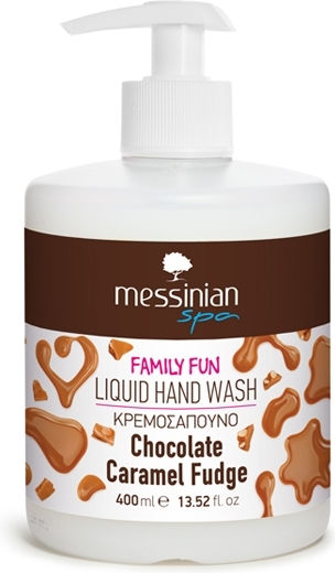 Messinian Spa Κρεμοσάπουνο με Αλόη Βέρα & Chocolate Caramel Fudge 400ml