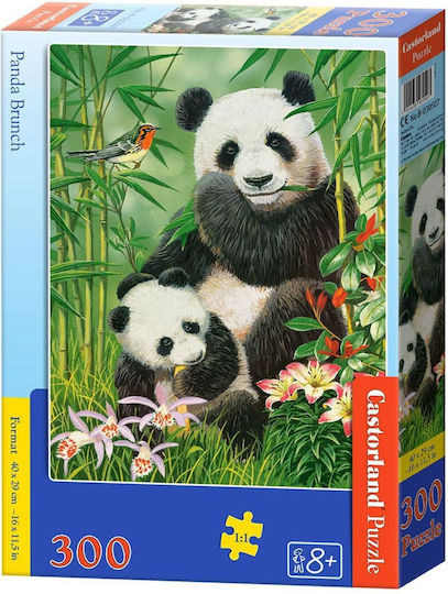 Παιδικό Puzzle Panda Brunch για 8+ Ετών 300pcs Castorland