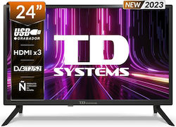 TD Systems Τηλεόραση 24" HD Ready LED PX24H14