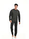 Leon Men's Winter Pajamas Set GRI