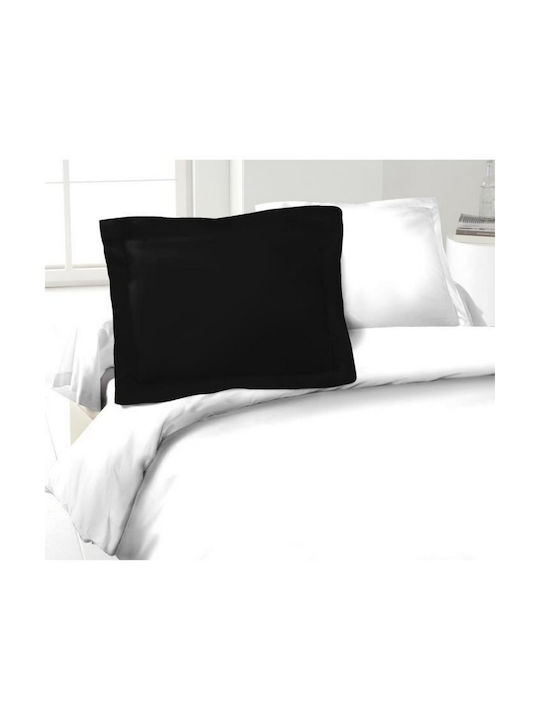 Pillowcase Set Black 50x70cm.