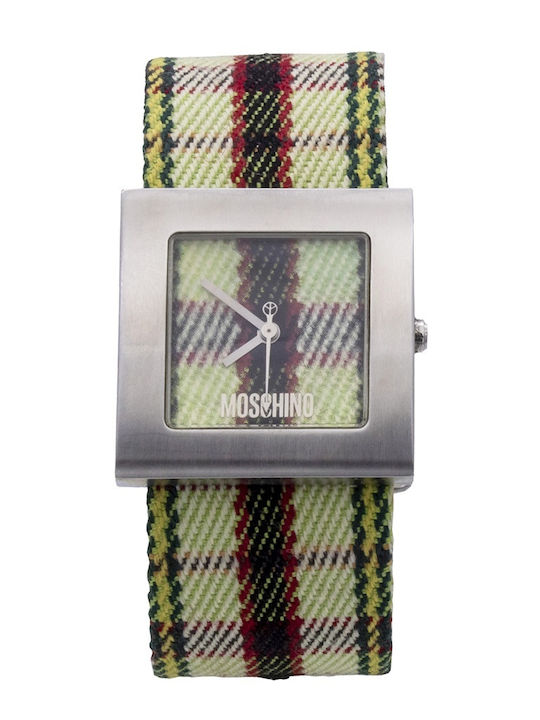 Moschino Watch Battery with Fabric Strap
