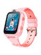Wonlex Παιδικό Smartwatch Kt18 με GPS & Κάμερα Ροζ