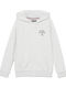 Kinder-Sweatshirtjacke mit Kapuze Hellgrau