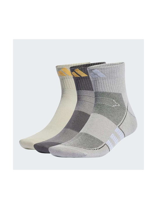 Adidas Performance Light Mid-cut Athletic Socks Multicolour 3 Pairs