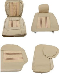 Seat Covers Set 10 Pieces Leatherette