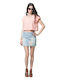 Somedays Lovin Denim Mini Skirt in Blue color