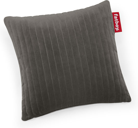 Fatboy Sofa-Kissen aus Samt Taupe 45x45cm