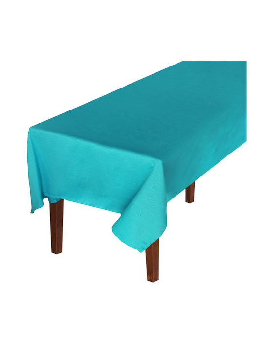 Joli Καρέ Τραπεζομάντηλο Joli Turquoise 140x140εκ.