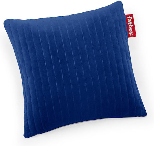Fatboy Sofa-Kissen aus Samt Flash Blau 45x45cm