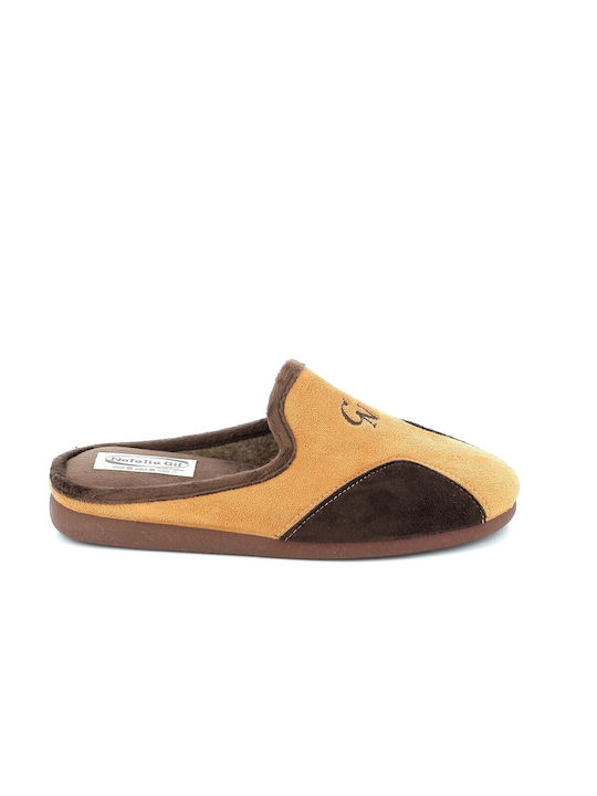 Natalia Men's Slipper Brown