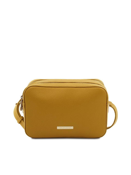 Tuscany Leather Leather Women's Bag Shoulder Yellow