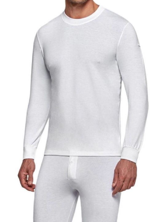 Impetus Men's Undershirt Long-sleeved White