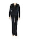 Jogginganzug Samt BLACK