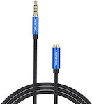 Vention TRRS 3.5mm male - 3.5mm male Cable Blue 1.5m