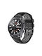 Amazfit Λουράκι Σιλικόνης Μαύρο (Amazfit Stratos)