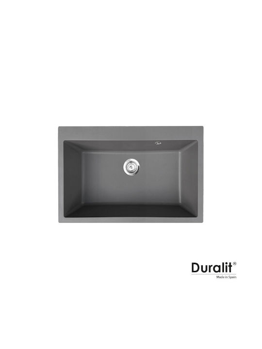 Duralit Kz075 Drop-In Kitchen Sink Made of Liqu...