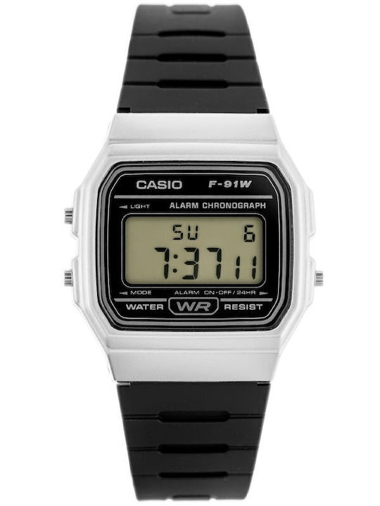 Casio Ψηφιακό Ανδρικό Ρολόι 26mm Χρονογράφος Μπ...