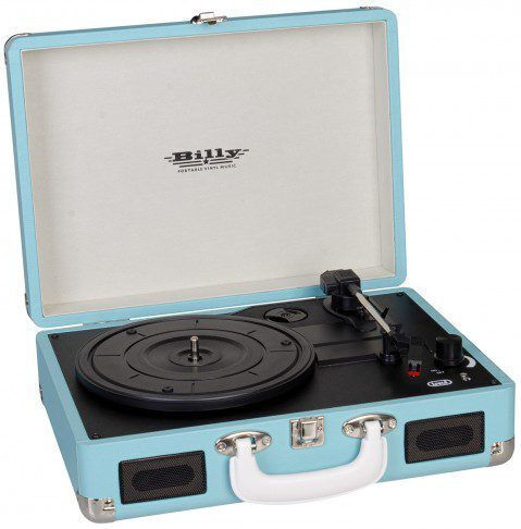 Trevi Tt-1015 4210150 Suitcase Turntables Light Blue