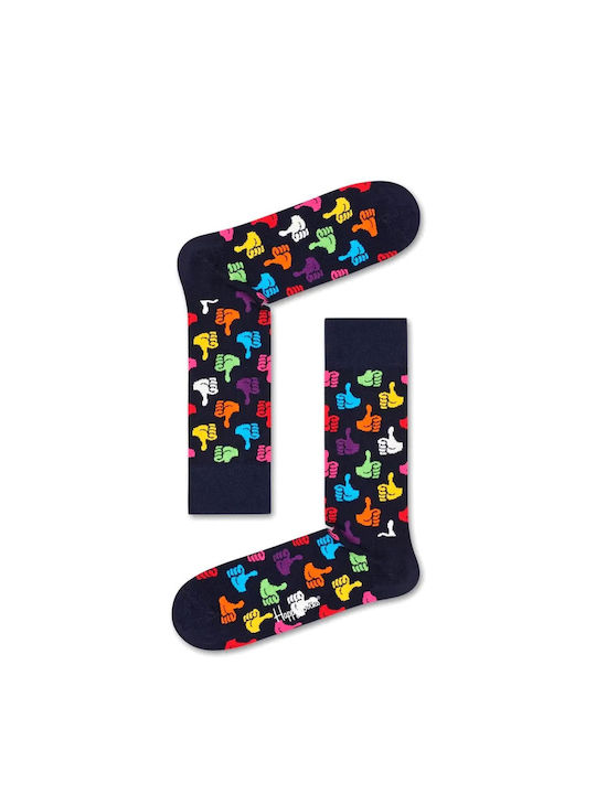 Happy Socks Thumbs Up Sock Κάλτσες Πολύχρωμες